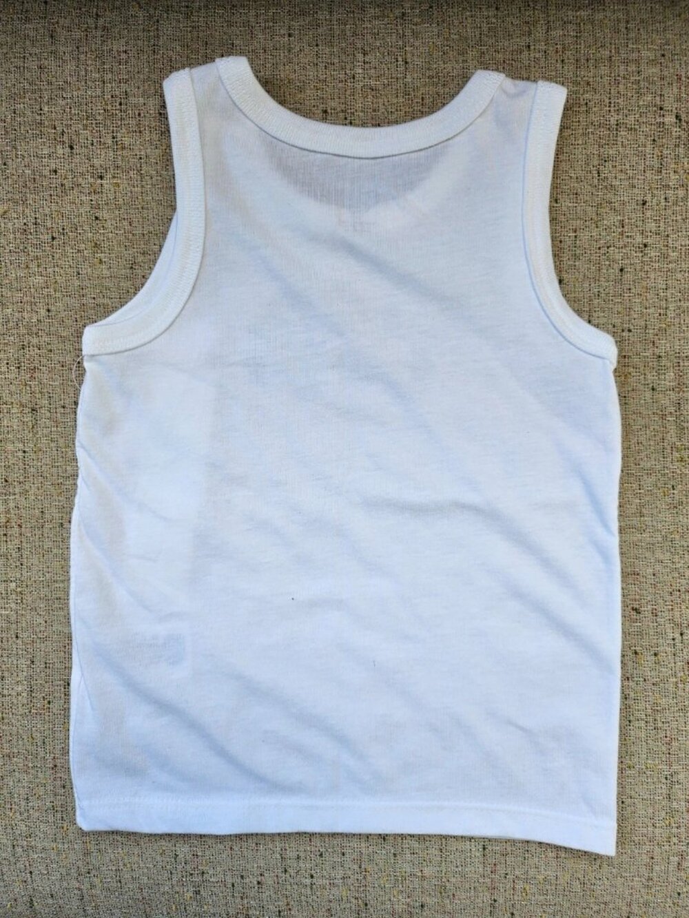 Wonder Nation Kids Tank Top White and Gray Sleeve Less T Shirt Size 2T Lot of 2 - Picture 5 of 12